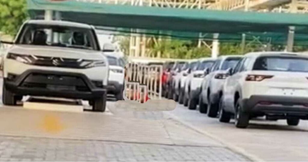 2022 First batch of Maruti Brezza plant