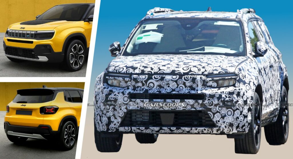 2023 Baby Jeep EV listens, looks like a Citroen without a grille
