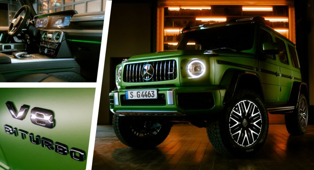 2023 Mercedes-AMG G 63 4 × 4² Ready to conquer all areas with portal axles and 577 HP