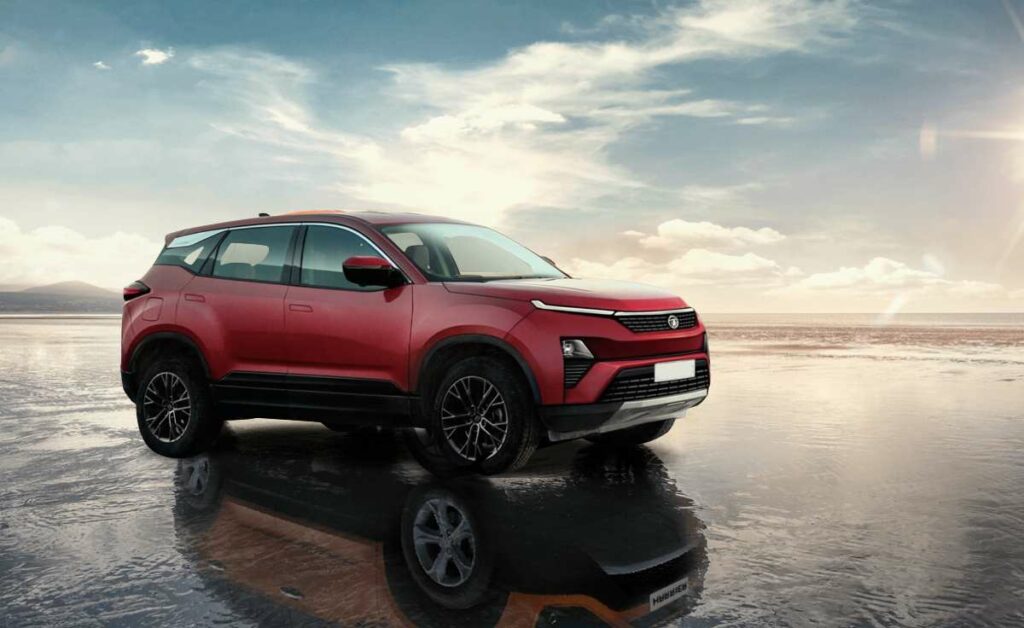 2023 Tata Harrier facelift front three quarters
