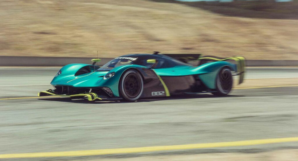 Aston Martin Valkyrie AMR Pro looks crazy