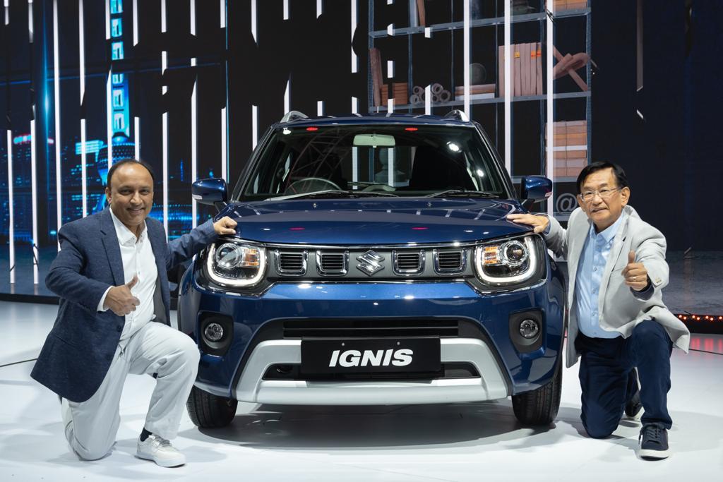 Facial expression of Maruti Suzuki Ignis