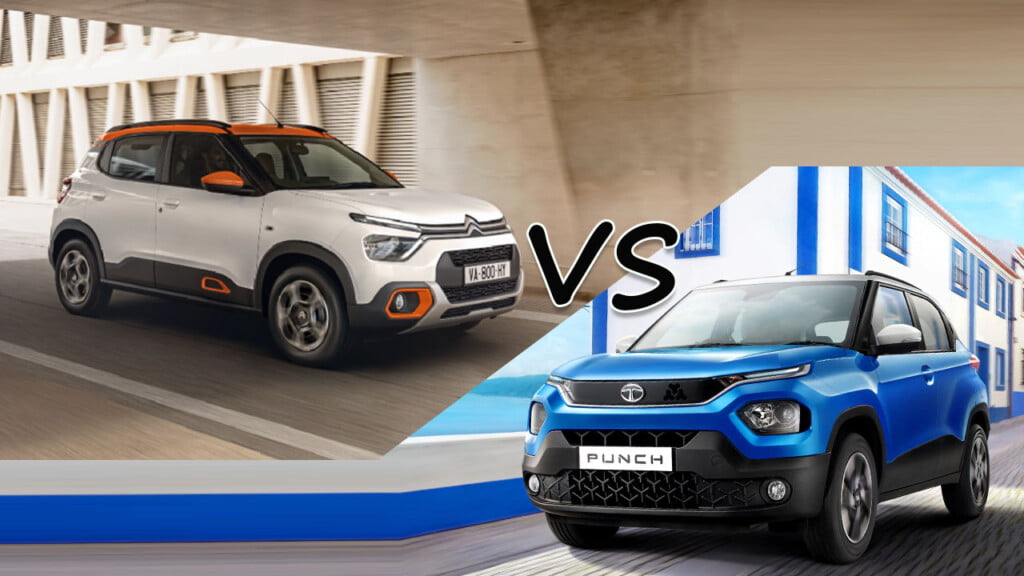 Comparison of Citroen C3 and Tata Punch
