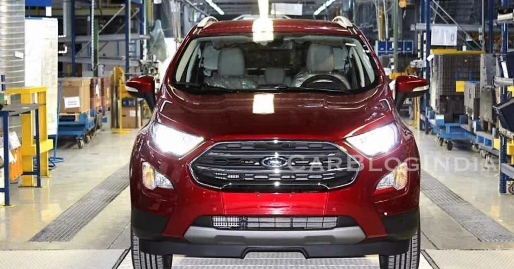 ford eosport manufacturer chennai plant
