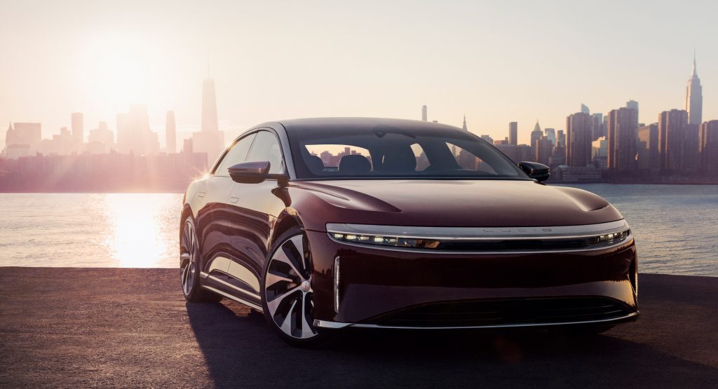 Lucid Financial Services allows you to rent a new Air sedan