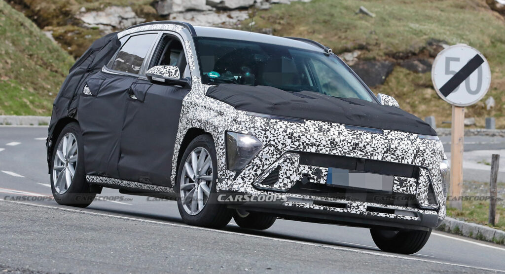 The 2024 Hyundai Kona will have the same headlights as the Staria