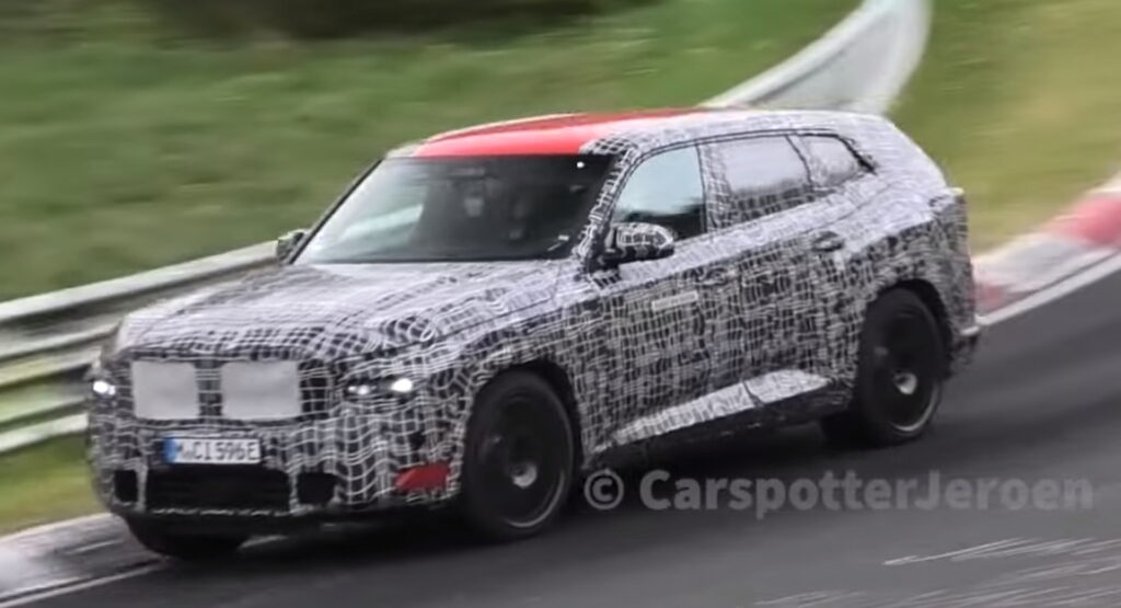 The BMW XM was tested at the Nurburgring and it sounds great
