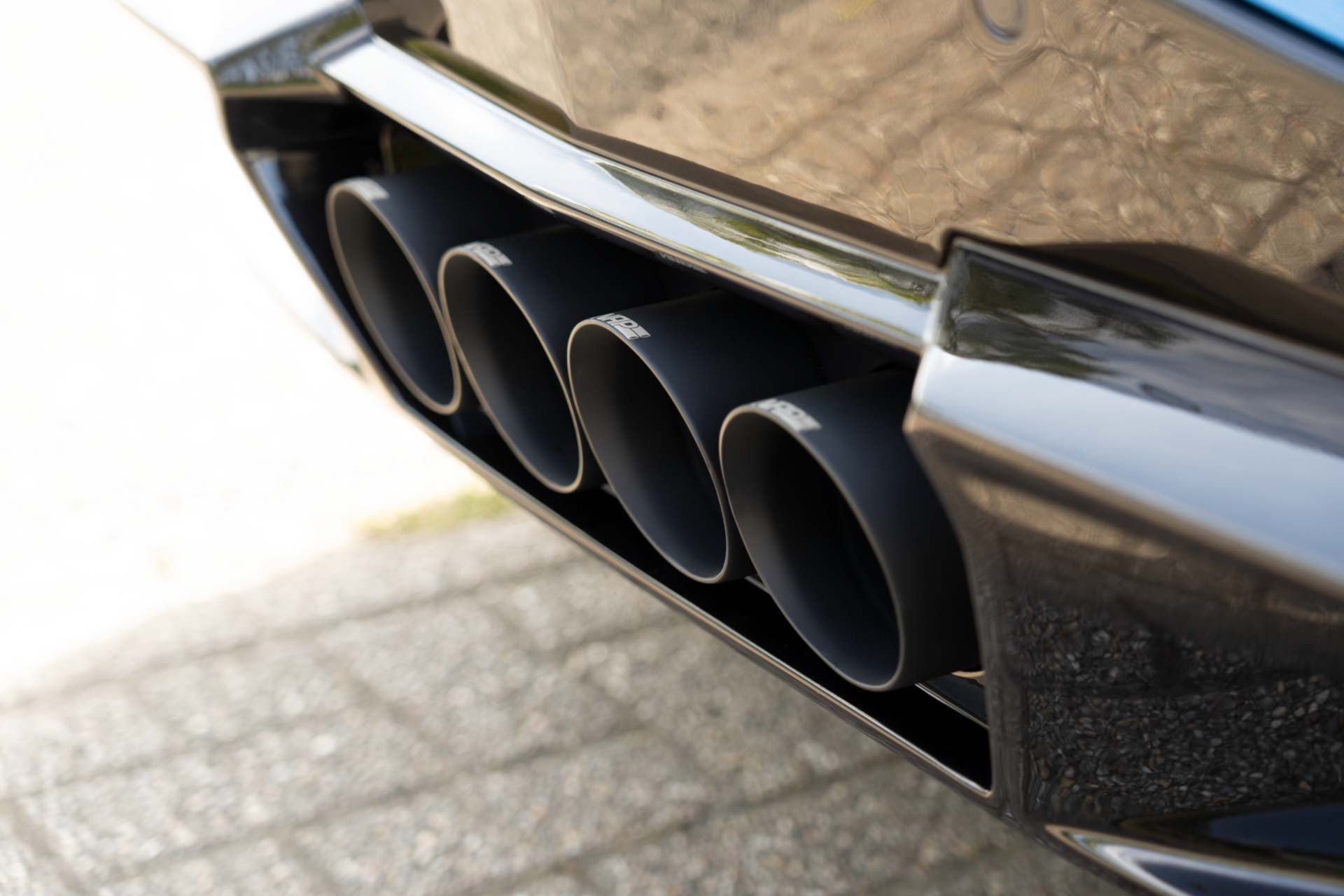 The C8 Corvette looks better with central exhaust