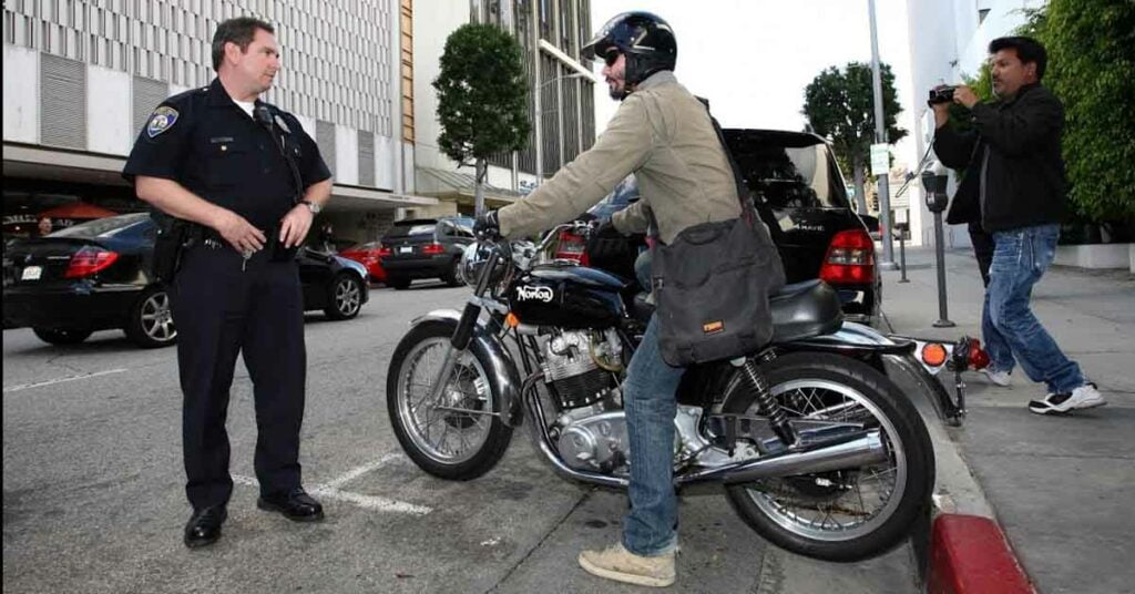 Keanu Reeves Norton's team was hit by a Mercedes submarine