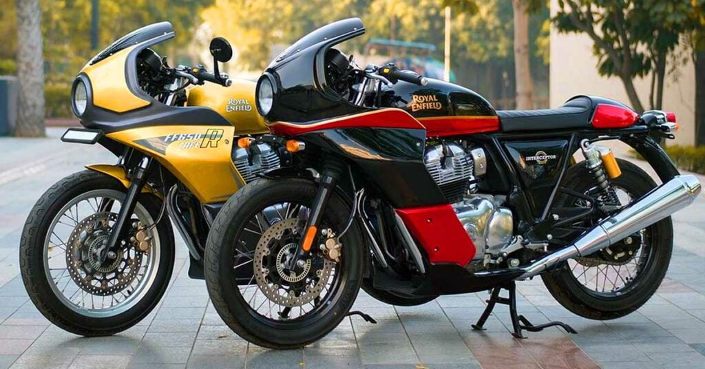 Royal Enfield Continental Gt full fair mk design
