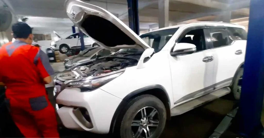 Toyota Fortuner 130,000 km service