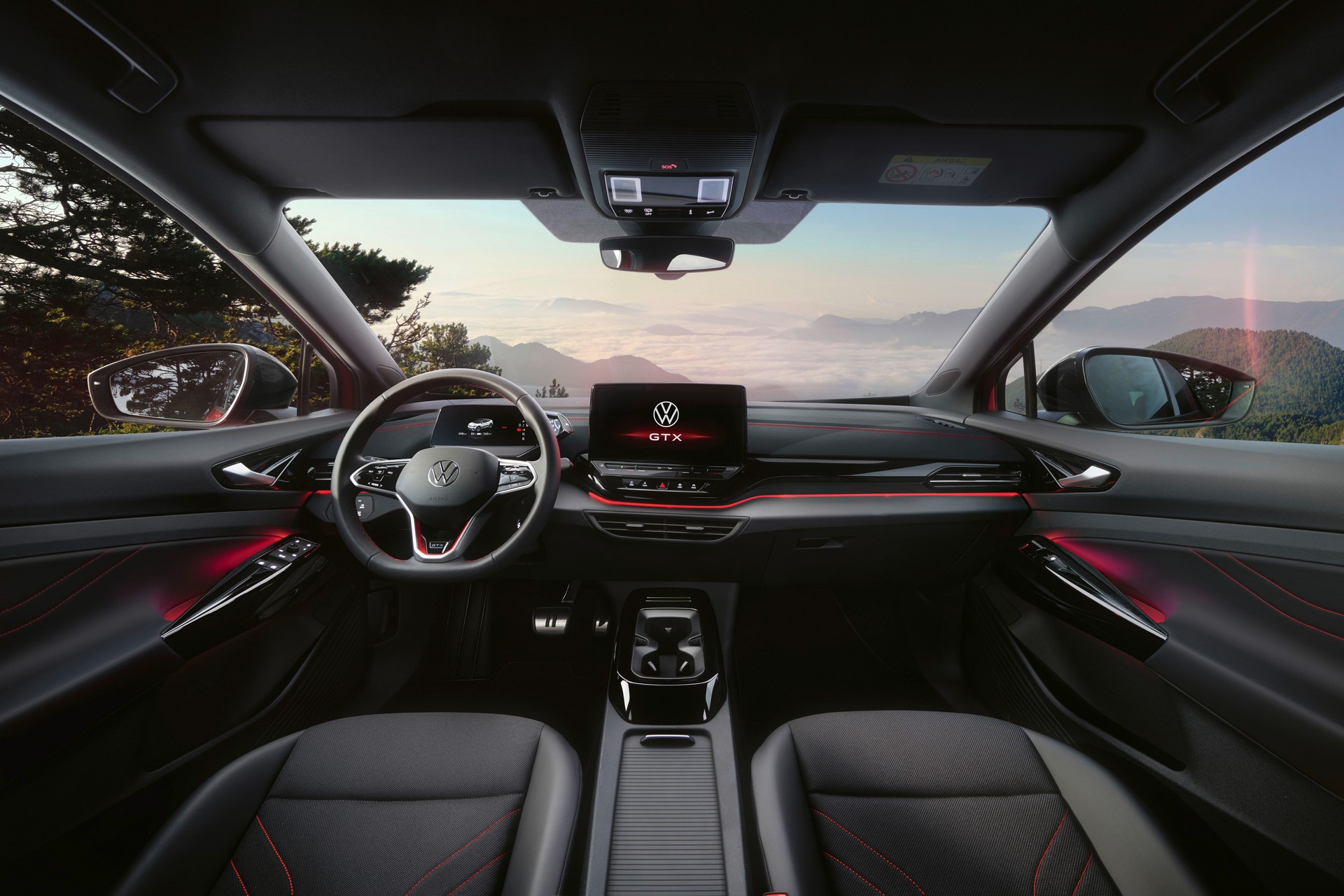 VW ID.4 GTX and ID.5 GTX updates with red and black themes, more standard hardware