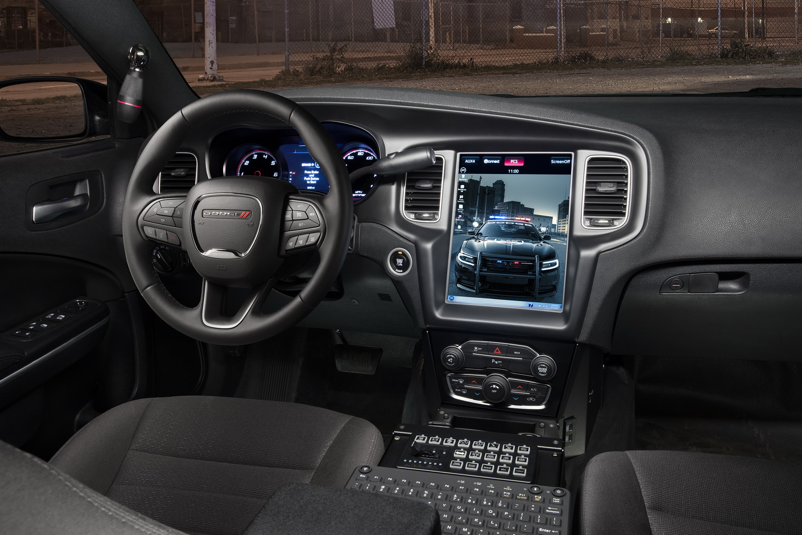What are the best options for an information entertainment display?