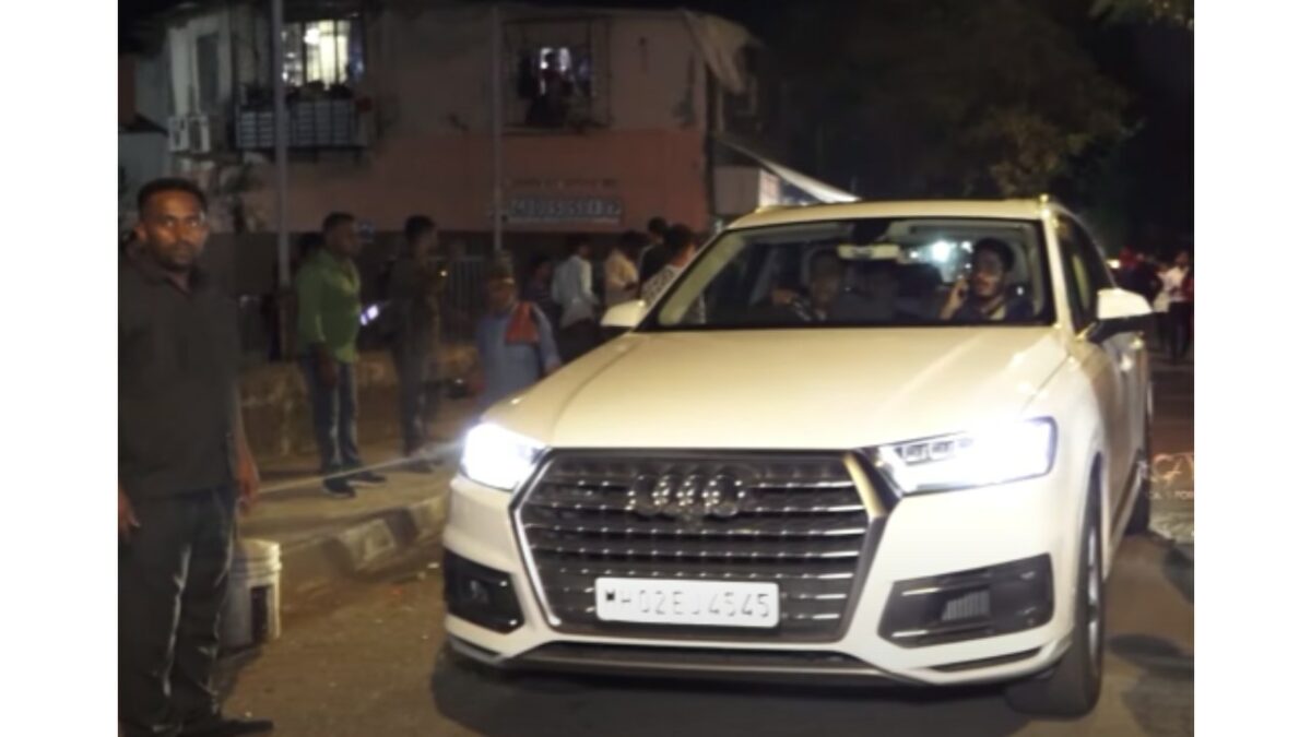 Sanjay dutt audi q7 Car Blog India Sanjay Dutt with His Audi Q7