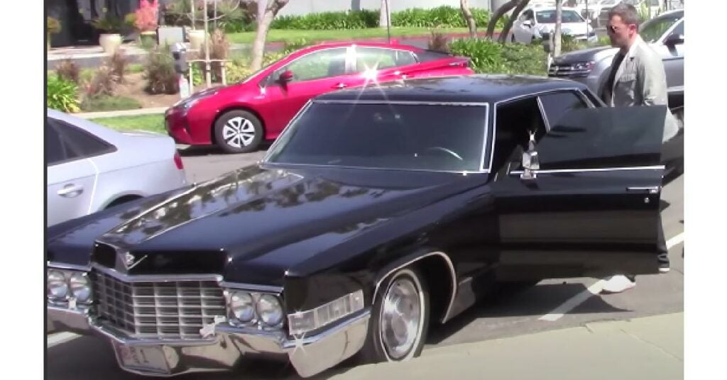 Ben affleck 1969 cadillac sedan deville Car Blog India Ben Affleck with His 1969 Cadillac Sedan Deville